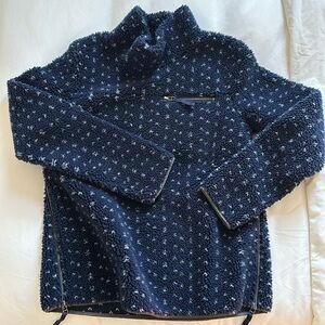 L.L.Bean Signature Funnel Neck Sherpa Fleece Pullover